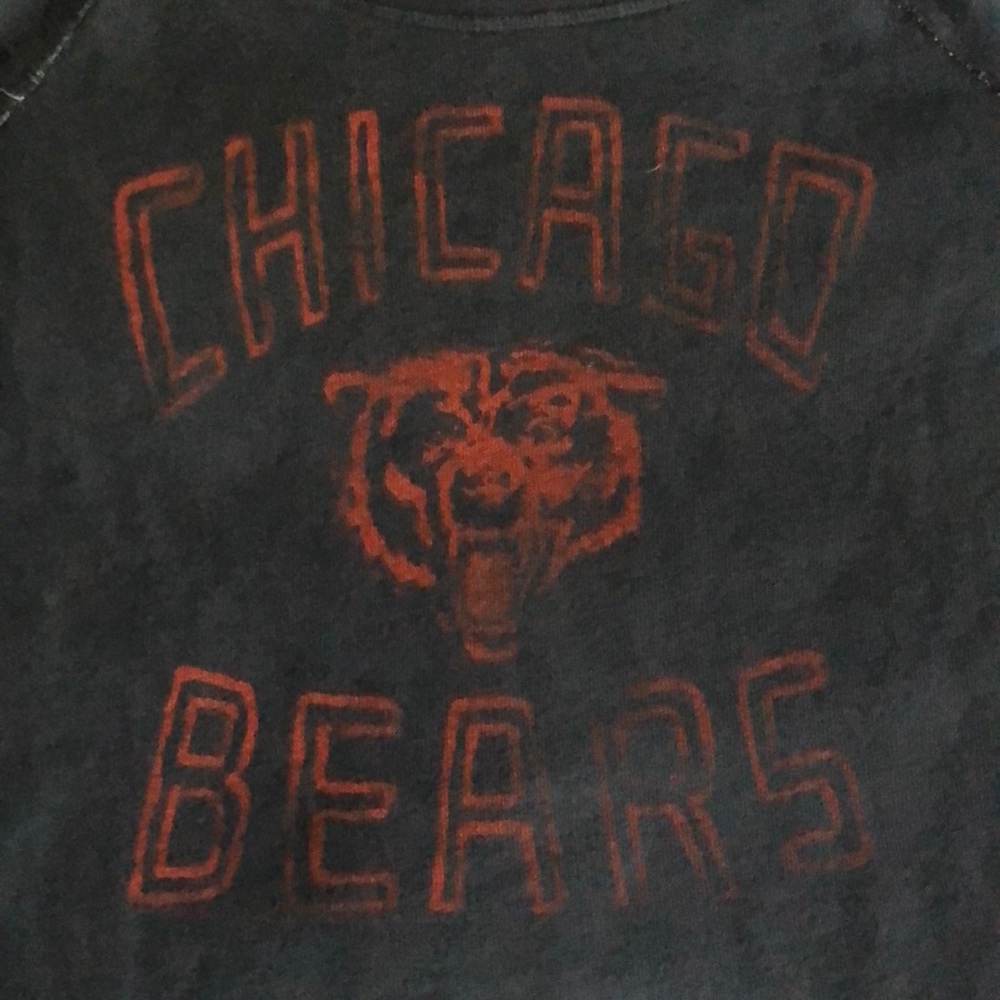 Chicago Bears distressed sweatshirt